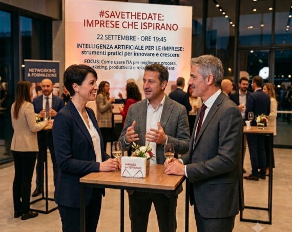 “Imprese che Ispirano”, 22 settembre: innovare e crescere con l’IA